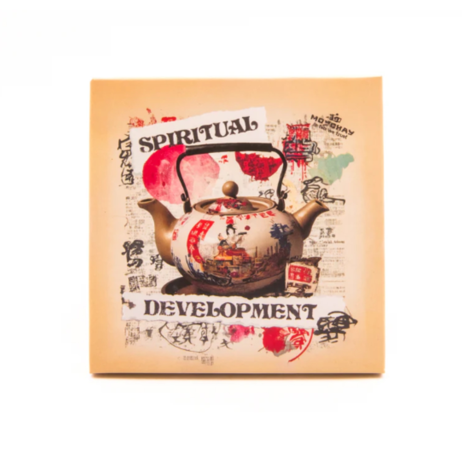 Punane tee Spiritual Development, pressitud segu, 100 g