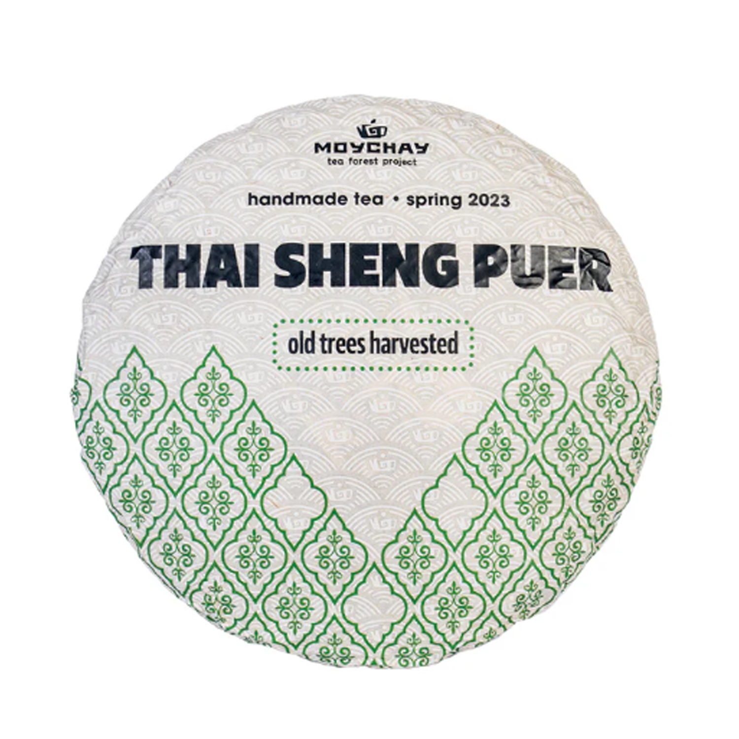 Шэн пуэр с диких деревьев (Проект «Тайский чайный лес»), весна 2023, 357г