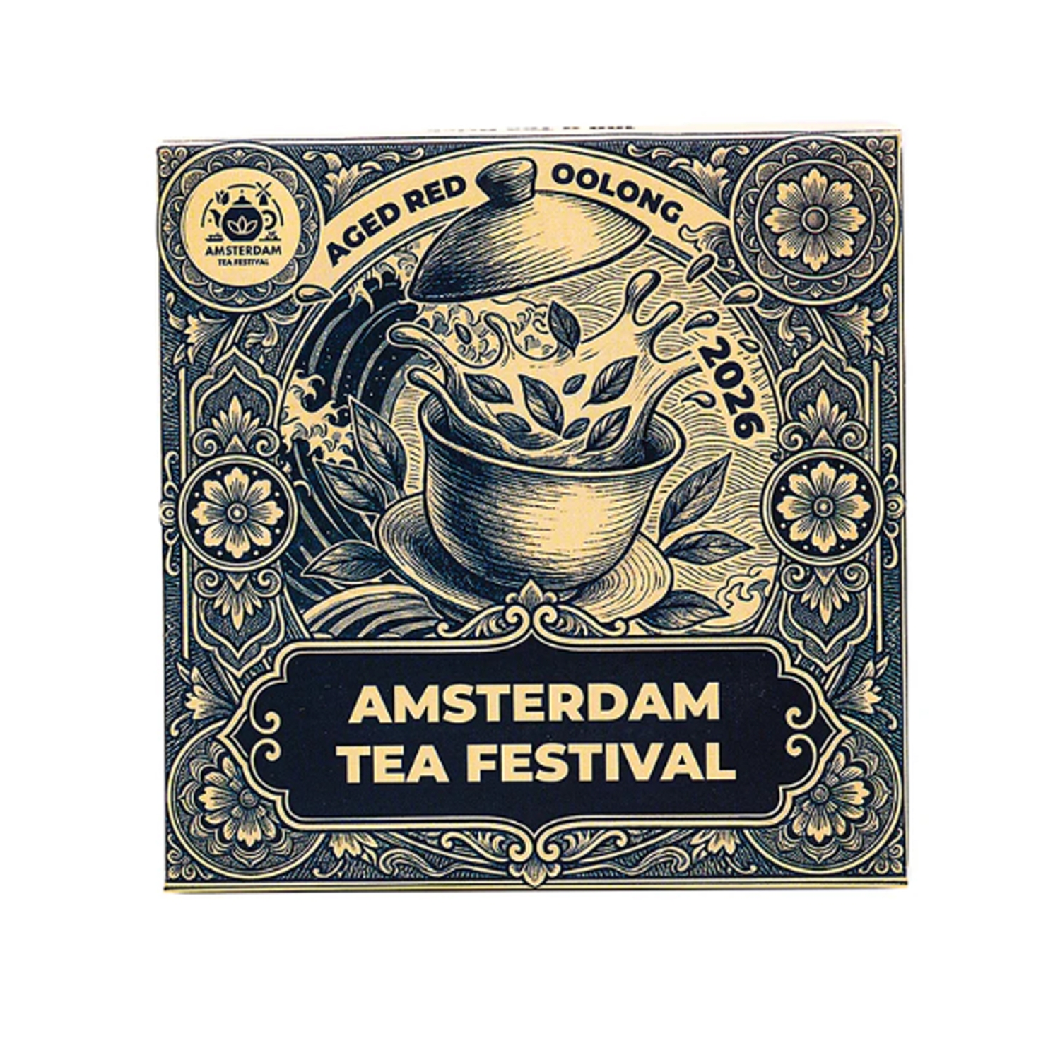 AMSTERDAM TEA FESTIVAL Aged Red Oolong Tea, 100 g