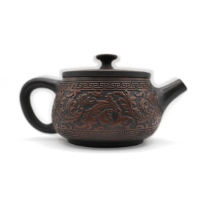 Han Tile Teapot - Leaves Pattern, 260 ml