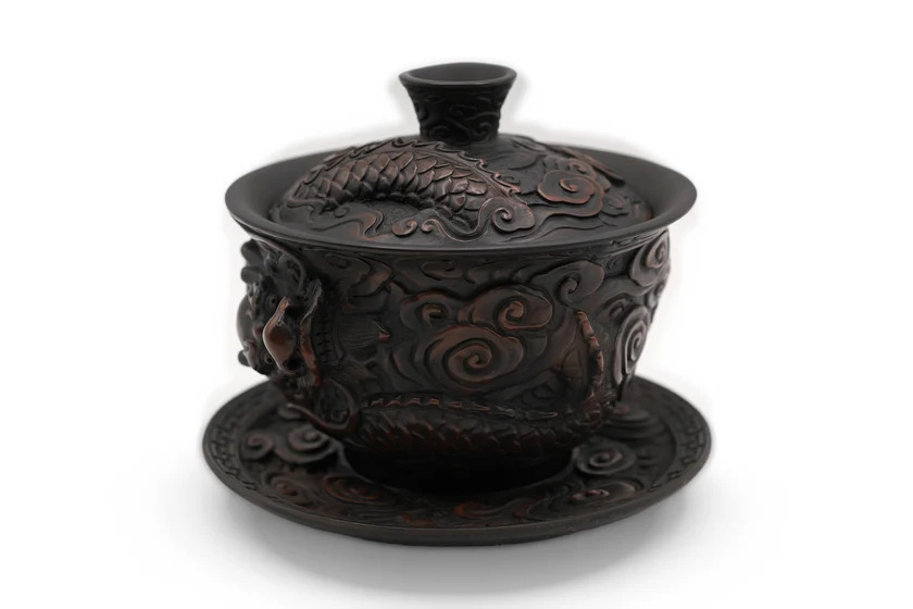 Dragon Gaiwan with Saucer, 200 ml