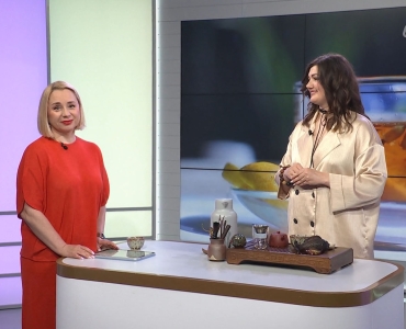Чайная культура в Таллинне: Tearoma в прямом эфире ETV+ на передаче «Кофе+»